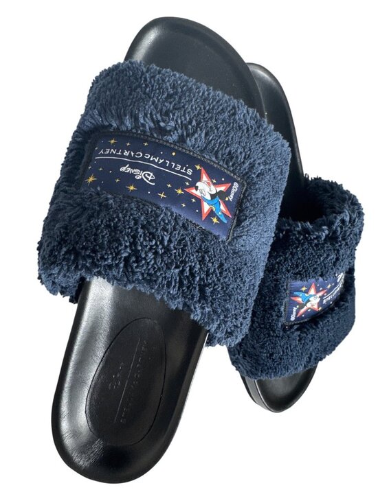 NWB Stella McCartney Fantasia Mickey Vesta Slides Navy Mens Size 43 main image 13
